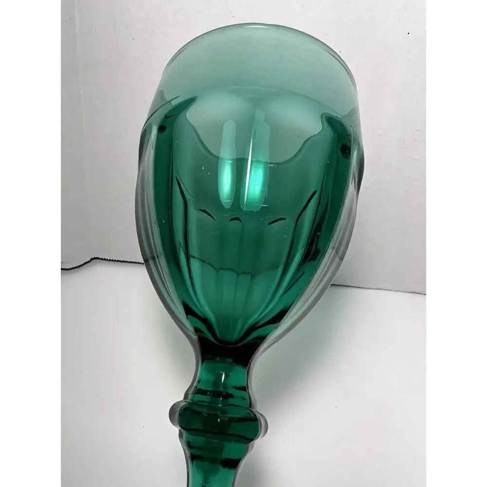 Set Of 4 Green Duratuff vintage Glasses